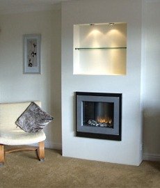 electric fireplace