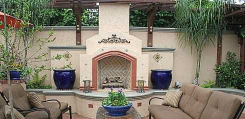 The Spanish Style Fireplace A Rich Colorful Heritage